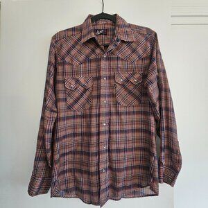 Levi's Vintage Double Pearl Snap Tapered Western Shirt